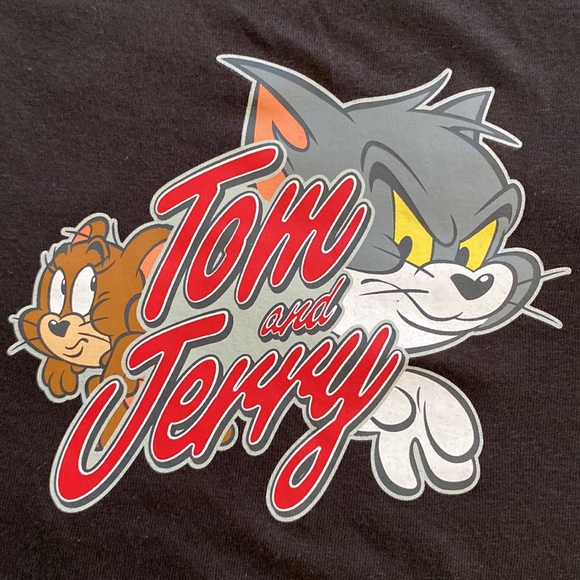 NWT Tom & Jerry Charter Tee Front & Back Graphics Size XXS - Picture 2 of 4
